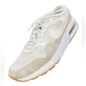 Nike Air White and Cream Sneakers, Women’s Size 8